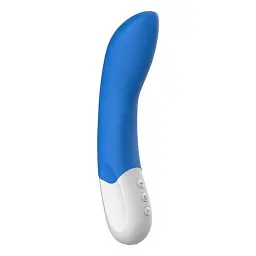 Вібратор Liebe Pleasure Toys Mighty Rechargeable 21.5 см (синій) - мініатюра 6