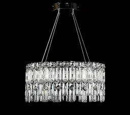 Кришталева люстра Splendid Ray LGH90364/480/2 LED (CR) підвісна люстра з кришталем хром 48 см, висота 40-110 см, на LED-освітленні - мініатюра 2
