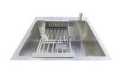 Кухонна мийка Romzha Arta Nova U-450 RO43487, Нержавіюча сталь - мініатюра 3