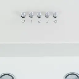 Витяжка декоративна похила Perfelli DN 6422 D 850 WH LED - мініатюра 8