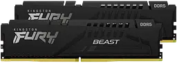 Оперативна пам'ять Kingston Fury 64GB (2x32GB) DDR5 5600MHz Beast Black (KF556C36BBE2K2-64)