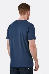 Футболка Rab Stance 3 Peaks SS Tee S Темно-синій - мініатюра 2