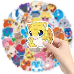 Стікерпак Покемон Набір наклейок GeekLand Pokemon 50 штук - мініатюра 3