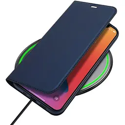Чохол-книжка Dux Ducis з кишенею для візиток для Apple iPhone 13 Pro (6.1) Синій - мініатюра 4