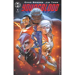 Youngblood (2017 Image) #1A - Чед Бауерс