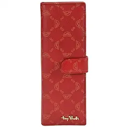 Візитниця на кнопці Tony Perotti Luxury 2639 rosso (90387) Червона - мініатюра 1