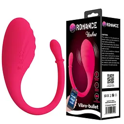 Віброяйце Baile Undine App Control Bullet, 20.5 см (рожевий)