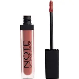 Матовий блиск для губ Note Cosmetique Mattemoist Lipgloss відтінок 413 (Coraltouch) 6 мл