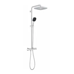 Душова система термостатична Grohe QuickFix Vitalio Comfort System 250 Cube 26696001, Хром - мініатюра 3