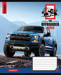 Набір зошитів 1 Вересня The offroader А5 в лінійку 48 аркушів 10 шт. (766453) - мініатюра 5