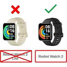 Чохол-накладка DK CDK Пластик Soft-Touch Glass Full Cover для Xiaomi Poco Watch (013581) (black) - мініатюра 2