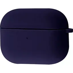 Чохол Silicone Case + Carbine для Apple AirPods Pro 2 Midnight Blue [90791]