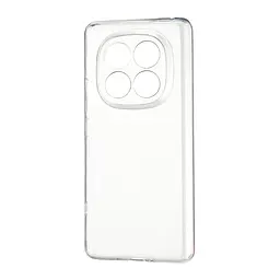 Чохол Silicone Case WS Protected Camera Xiaomi Redmi Note 14 Pro Plus 5G Прозорий