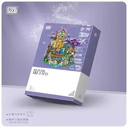Конструктор LOZ mini Temple без фігурок (1038) - мініатюра 2