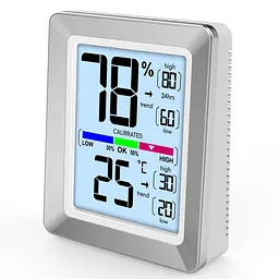 Термогігрометр Technoline WS9460 Silver/White (WS9460) - мініатюра 2