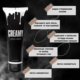 Лубрикант на гібридній основі Lovely Planet Creamy Cum 70 мл (ROZ6501053572) - мініатюра 3