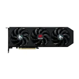 Відеокарта Radeon RX 9060 XT, PowerColor, Hellhound, 16Gb GDDR6, 128-bit, HDMI/2xDP, 3310/20000 MHz, 8-pin (RX9060XT 16G-L/OC)