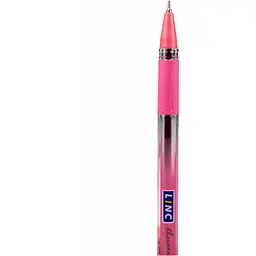 Ручка кулькова Linc Glyser 0.7 мм рожева (411846) - мініатюра 2