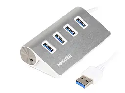Мультипортовий адаптер Maxxter 4-port (HU3A-4P-01)