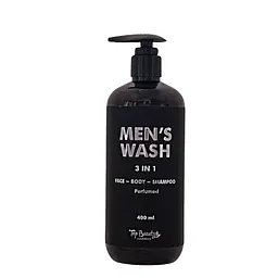 Гель для душу, шампунь і засіб для вмивання для чоловіків Top Beauty Men 3 в 1, 400 мл