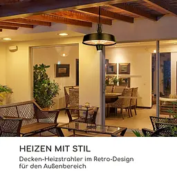 Інфрачервоний обігрівач Blumfeldt Camden Heat Deluxe (10035346) - мініатюра 5