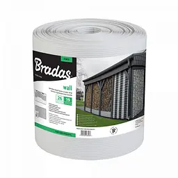 Стрічка огороджувальна Bradas SOLID 19 см х 26 м 1200 г/м2 світло-сірий TOB12001926LGYL