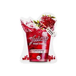 Маска тканинна для обличчя Holika Holika Pomegranate Juicy Mask Sheet з екстрактом граната