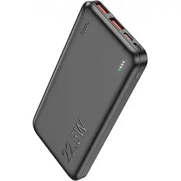 Портативний ЗП Power Bank Hoco J101 Astute PD20W+22.5W 10000 mAh Black