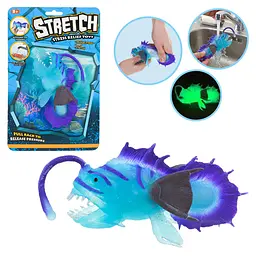 Еластична іграшка-антистрес риба-вудильник Stress relief toys, що світиться (5050-40)