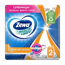 Паперові рушники Zewa Wisch Weg Design 2 рулона (7322540973112)