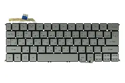 Клавiатура для ноутбука ACER Aspire S7-191 підсвічування клавiш, сріблястий, без фрейма (KB311675)