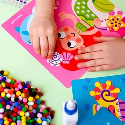 Набір для творчості Vladi Toys Creative Box Сова 9 картинок VT4433-08  - мініатюра 4