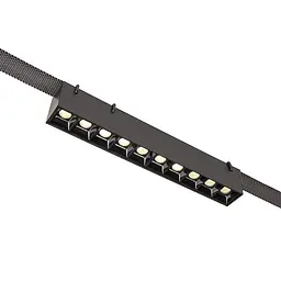 Трековий світильник LED Levistella 78010-BL02 BK, 10W, 4000K, чорний, для текстильних трекових систем - мініатюра 3