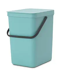 Відро для сміття Brabantia Sort&Go, 25 л, м'ятний (129902) - мініатюра 2
