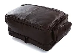 Сумка дорожня 14055 Vintage коричнева - мініатюра 9