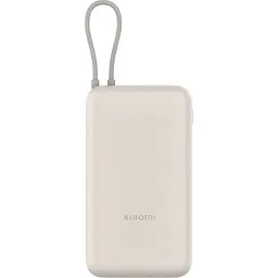 Зовнішній акумулятор Xiaomi with Integrated Cable 20000mAh 33W Tan (BHR8851GL) [125045]