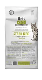 Сухий корм для стерилізованих котів Brit Care Sterilized зі свининою 7 кг - мініатюра 2