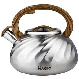 Чайник MAGIO зі свистком 3л MG-1194, індукція, потовщене дно