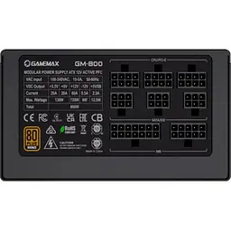 Блок живлення 800 Вт, GM-800, Black, модульний GameMax teh0028881 - мініатюра 6