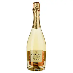 Ігристе вино Cricova Original Muscat біле напівсухе 0.75 л