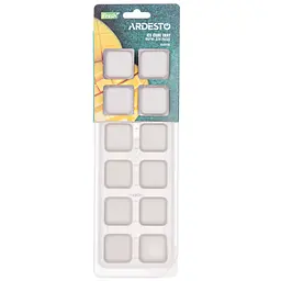 Форма для льоду Ardesto Fresh, 26х9.5х3.5см, силікон, пластик, бежевий (AR3595BE)