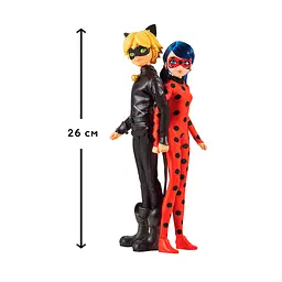 Набір ляльок Miraculous Леді Баг та Супер-Кіт S2 Місія виконана, 26 см (50365) - мініатюра 2