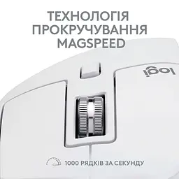 Миша Logitech MX Master 3S For Mac Pale Grey (910-006572) [81997] - мініатюра 7