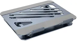 Підставка для ноутбука BOROFONE BH115 Plus Vito metal notebook stand сіра - мініатюра 2