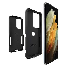 Чохол подвійний протиударний OtterBox Commuter Series 77-64215 для Samsung Galaxy S21 Ultra (6.9") Black - мініатюра 2