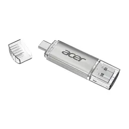 Флеш накопичувач USB 32Gb Acer UT300, Silver, Type-C / USB 3.2 Gen 1 (BL.9BWWA.588)