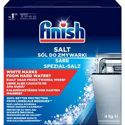 Сіль для посудомийних машин Finish 4 кг (8594002687397) - мініатюра 8