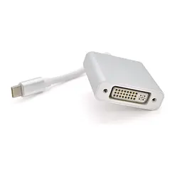 Конвертер Type-C (тато) на DVI (мама) 10cm, GOLD, 4K / 2K Пакет - мініатюра 2
