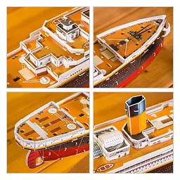 3D пазл для дітей "Корабель Титанік" Revell 00170 - мініатюра 3