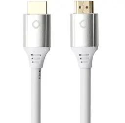 Кабель HDMI Oehlbach Black Magic MK II UHD v2.1 8K 48Gbit HDR Ethernet ARC 0.75м White